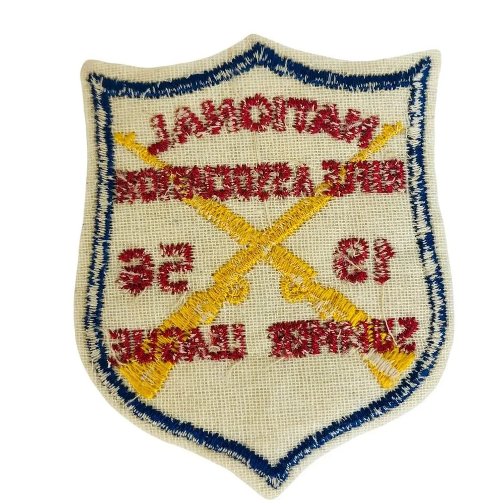 3 NRA Patches 1956 Unused Summer League Gallery National Rifle Association VTG‎
